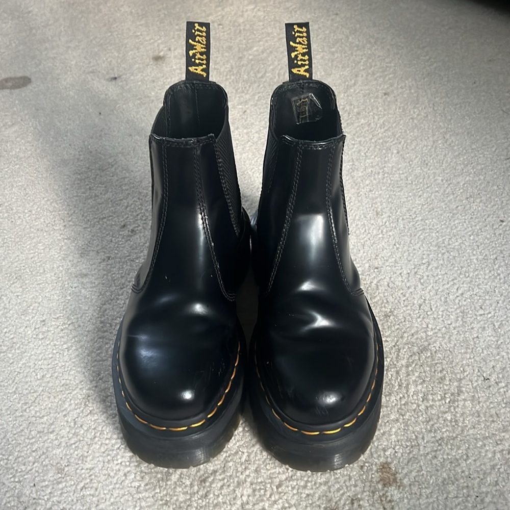 Dr Martens Platform Quad Chelsea Boots